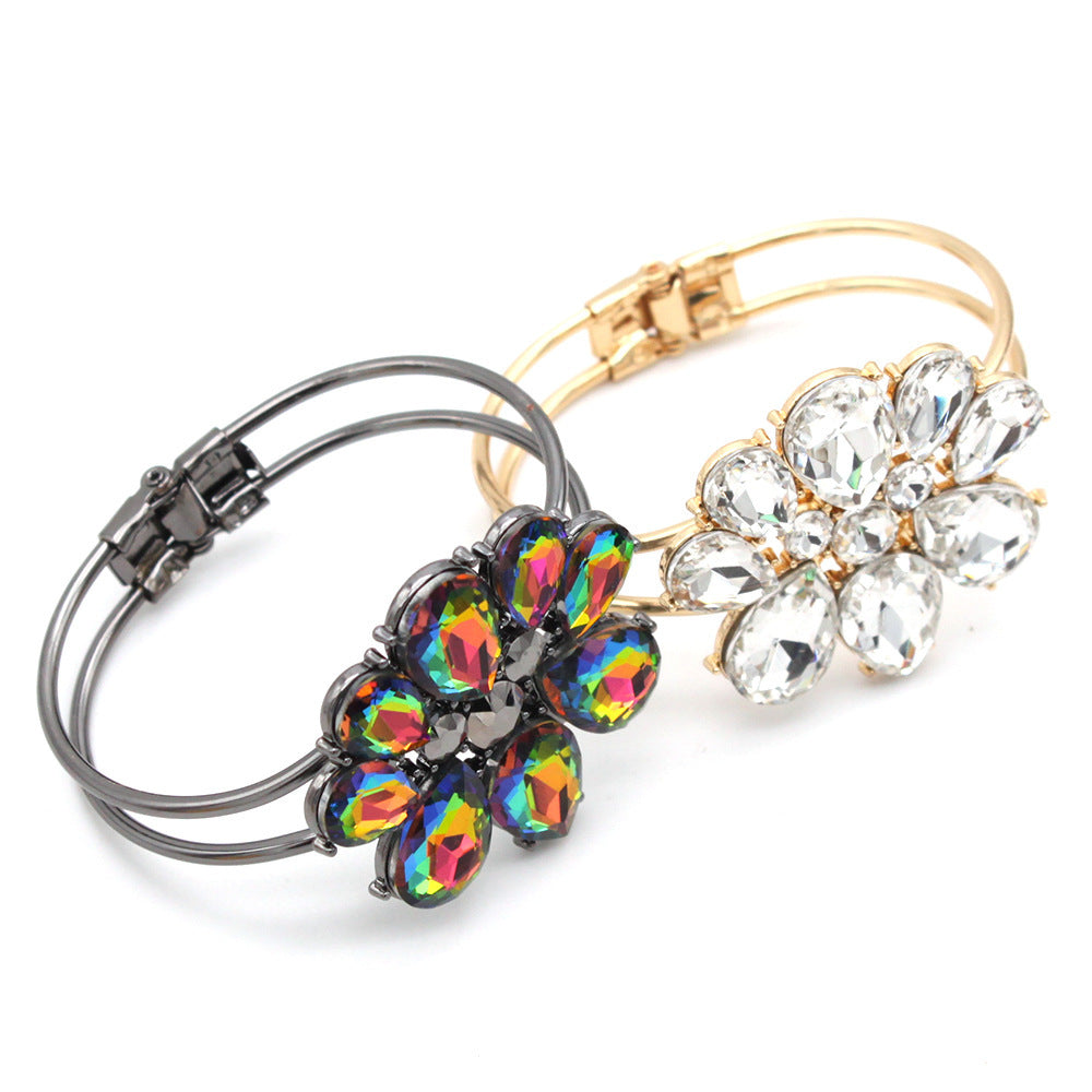 Fashion Crystal Bangle Bracelet Ornament
