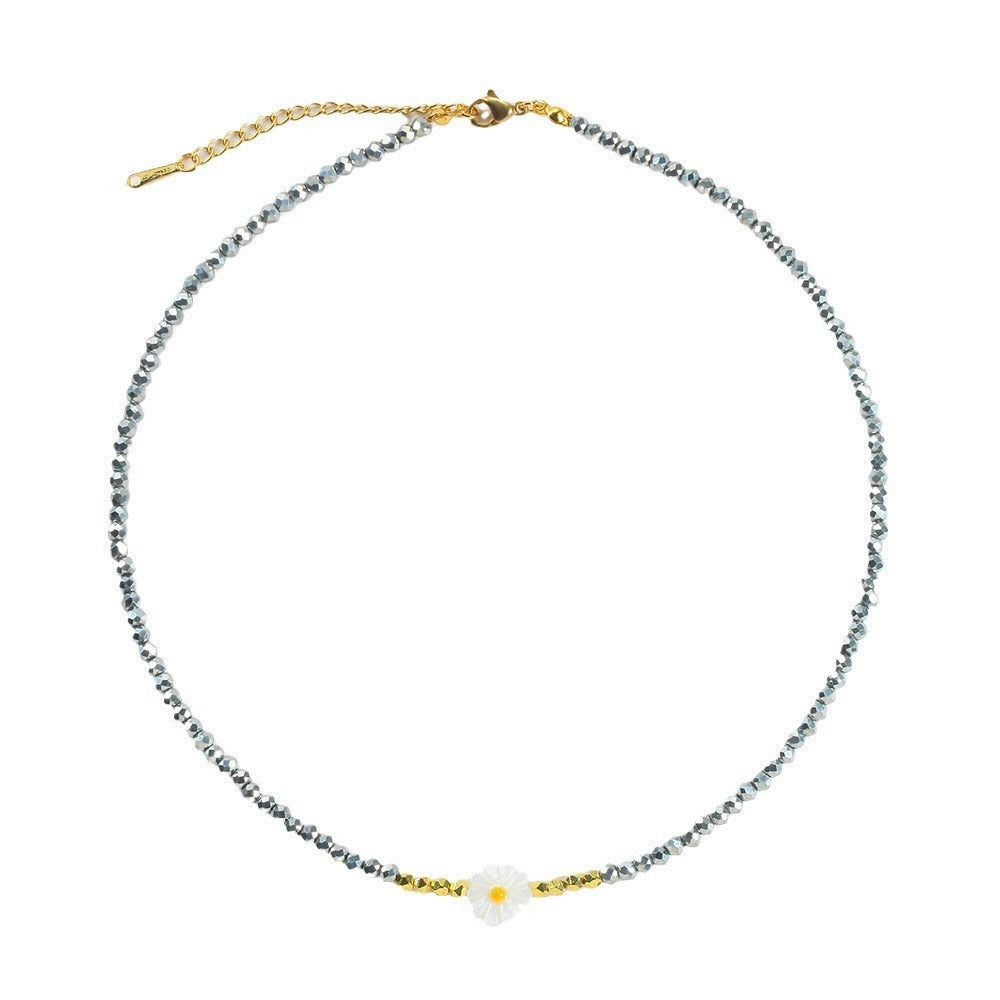 Crystal String kralen ketting strand strand kleur