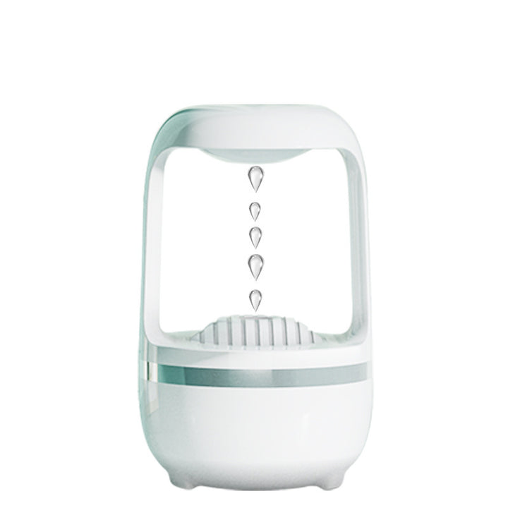 Anti -zwaartekrachtbevochtiger Water Drop Back Back -stroom Aromatherapie Machine Grote capaciteit Kantoor Slaapkamer Stille zware mist Huishoudelijke sproeier