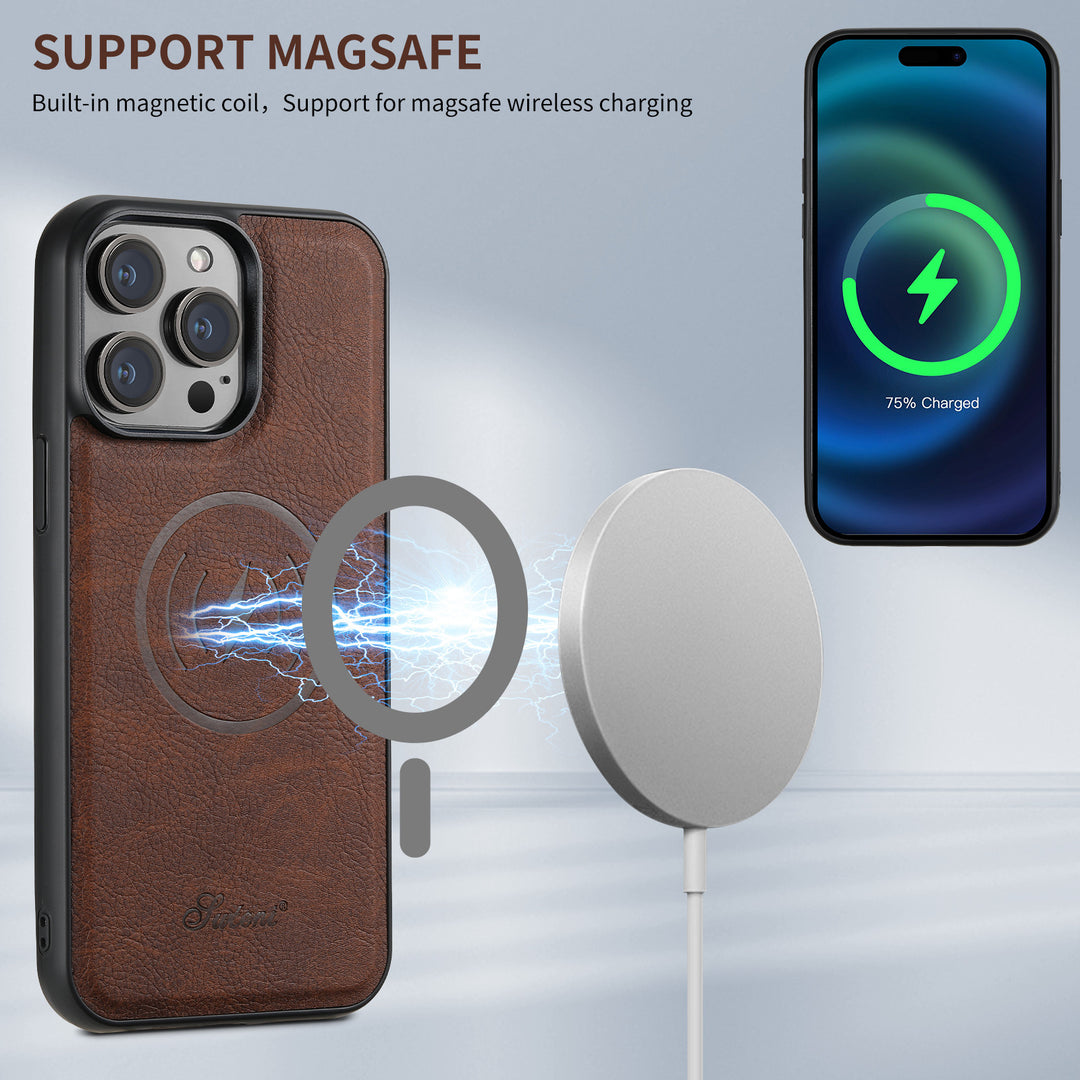Plug-in Card Phone Case Wireless Charging
