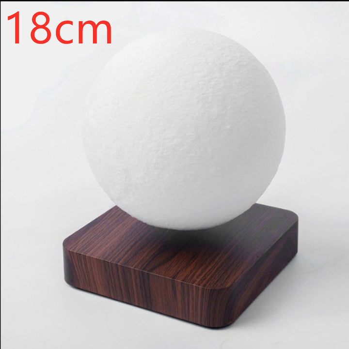 Lámpara de mesa de levitación magnética Luz de luna 3D Printing Planet Night Light