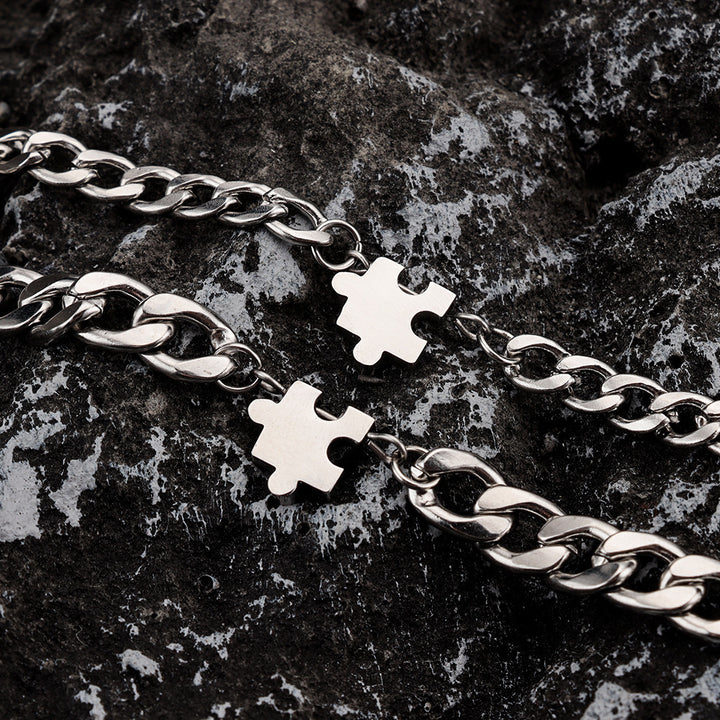 Titanium set armband sieraden voor mannen en vrouwen