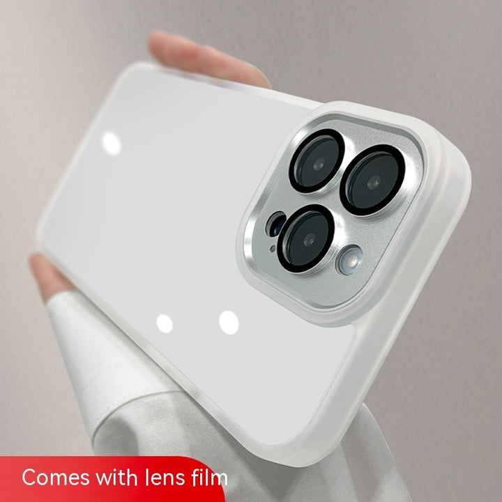 Caja de teléfono nuevo protector de lente estuche protectora transparente resistente a la caída