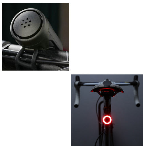 Bicicleta USB de luz trasera