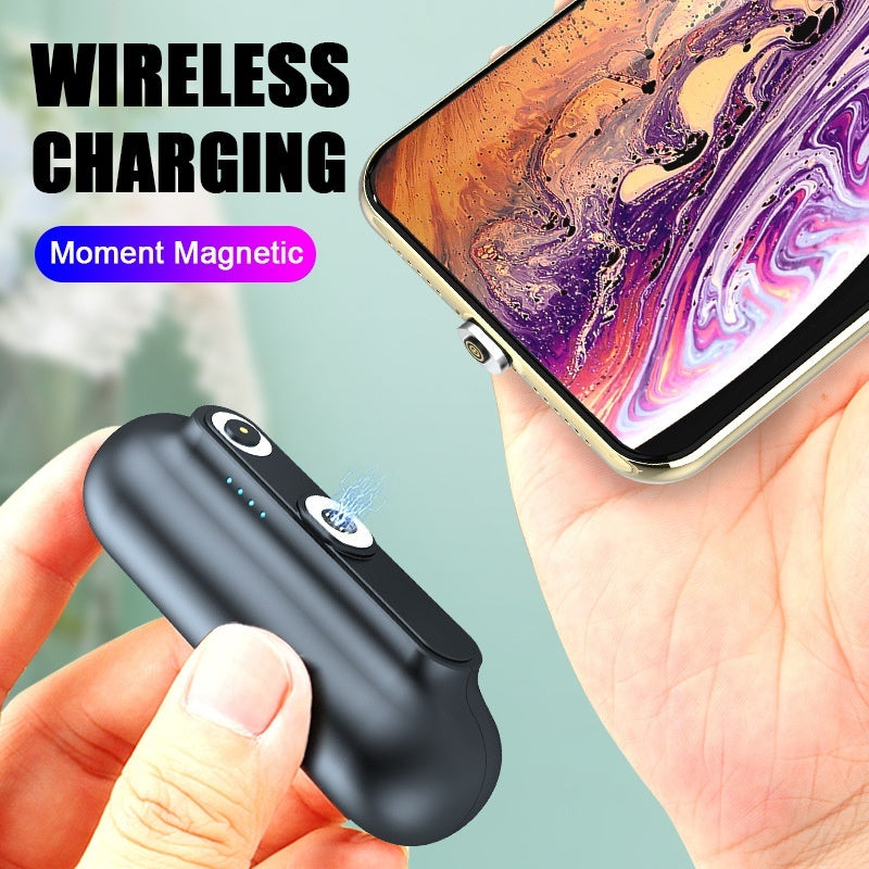 Mini-portable Magnetic Wireless Power Bank