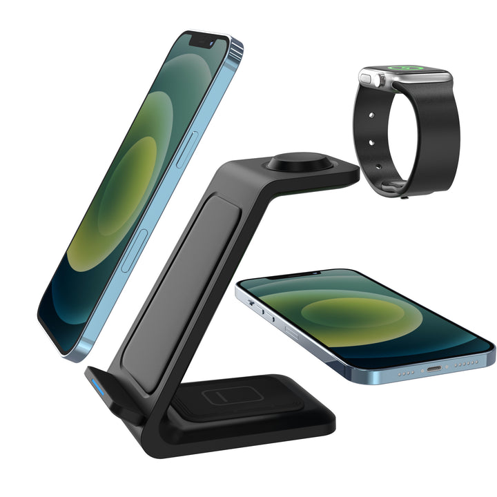 Three-in-one Wireless Charger Fast Charging Desktop Vertical