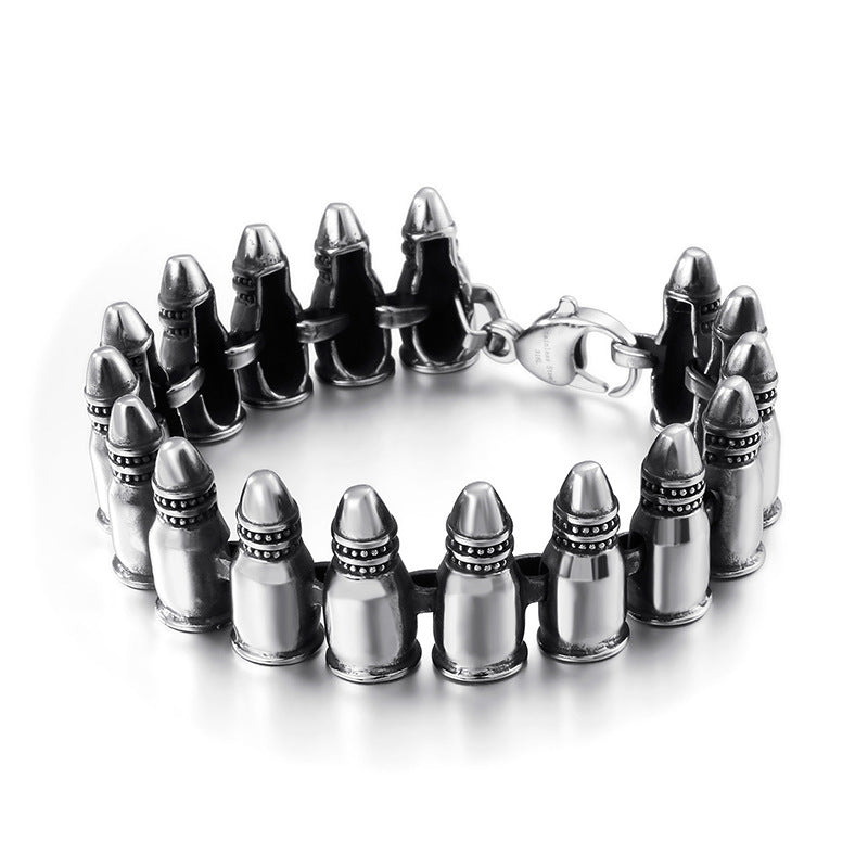 Europäisches und amerikanisches personalisiertes Punk -Gothic -Rock -Armband