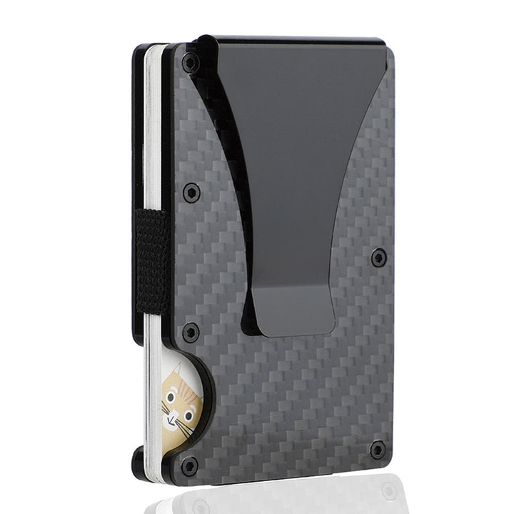 Carbon Fiber Card Package Men's Simplicity Wallet