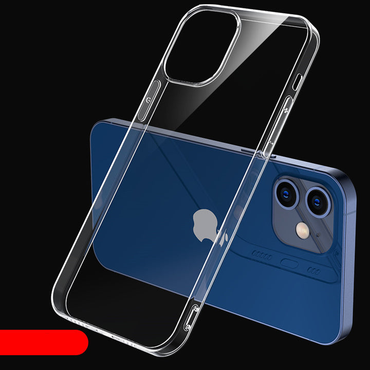 Compatibel met Apple, compatibel met Apple, iPhone 12 Case Silicone Anti Drop Transparant