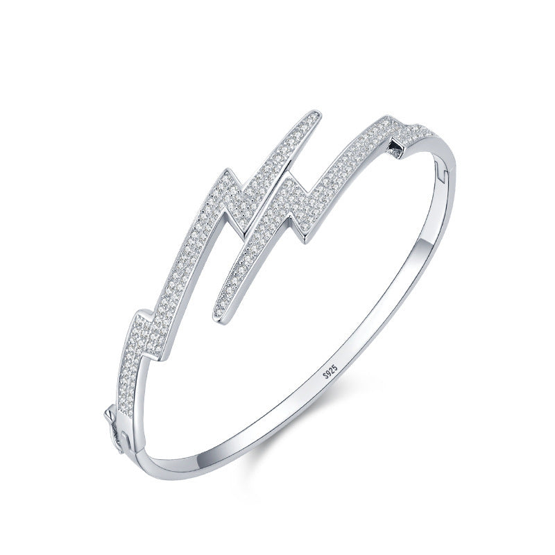 S925 Sterling Silver Bracelet For Women European And American