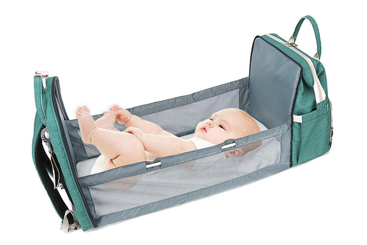 Многофункционални майки и татковци раница бебешки чанти за легло
