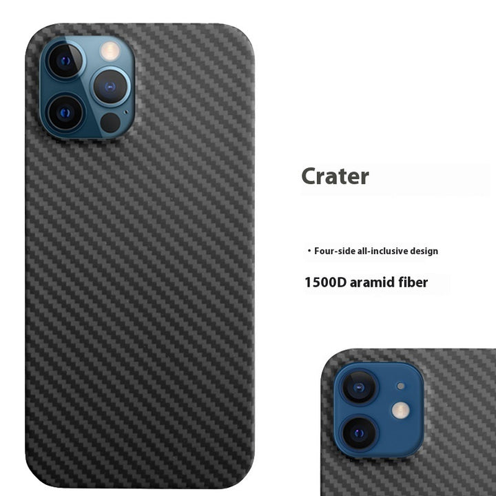 Kevlar Aramid Carbon Fiber Ultra-Thin Frosted電話ケース