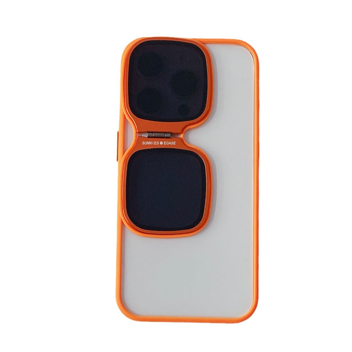 レンズドロップ保護高透過性アクリルサングラスホルダー電話ケース