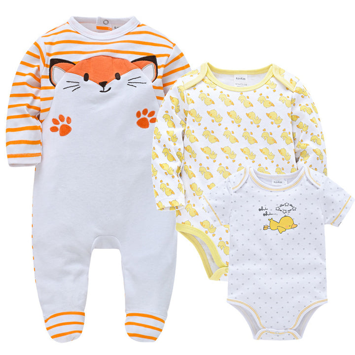 Baby 3-piece Baby Clothes For Boys and Girls