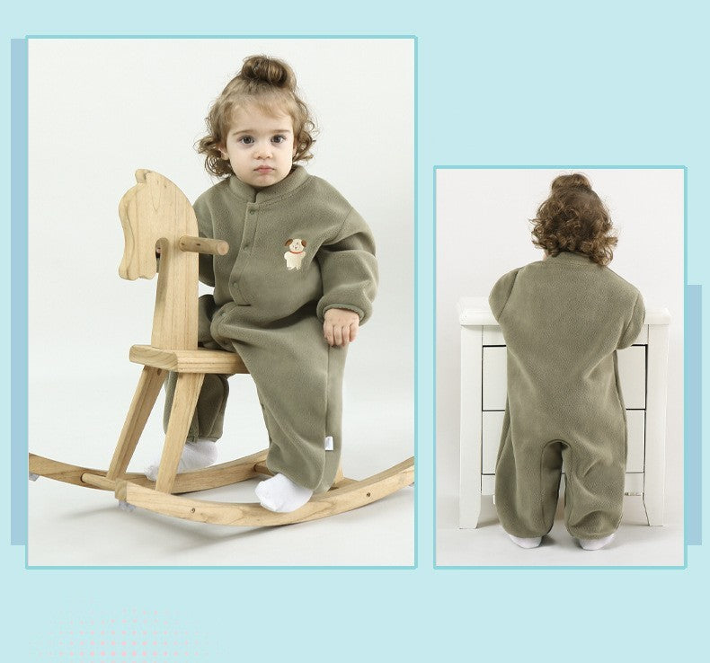 Megvastagodott pizsamák baba téli ruhák