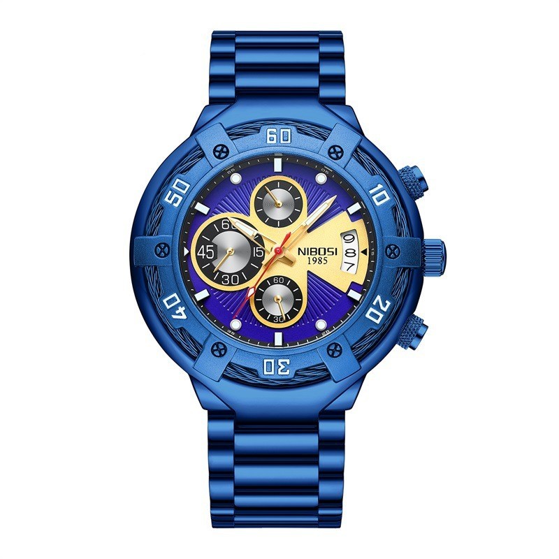 Nieuwe multifunctionele herenhorloge Fashion Business Quartz Watch