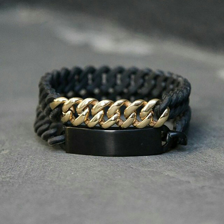 Bracelet en acier en acier en titane bracelet en acier en silicone en acier