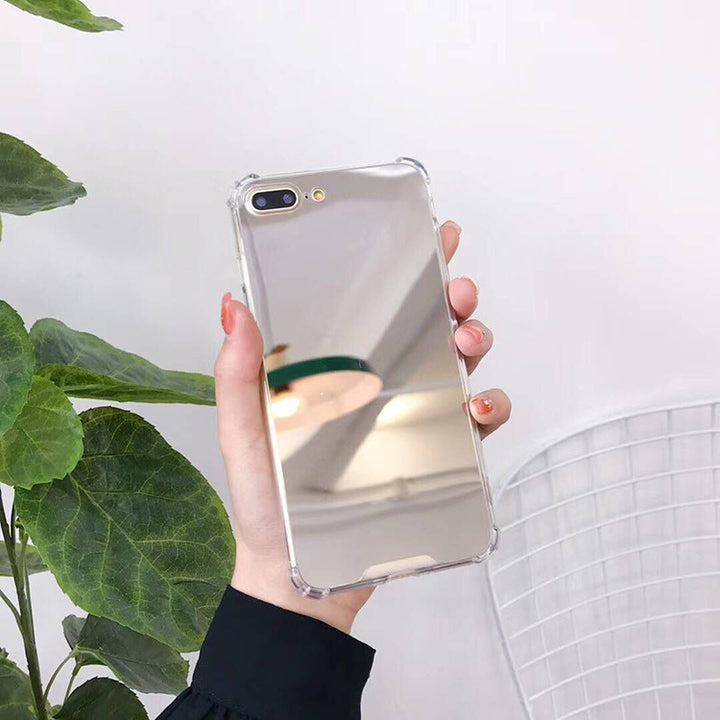 Coque miroir Étui de téléphone à protection douce tout compris tout compris