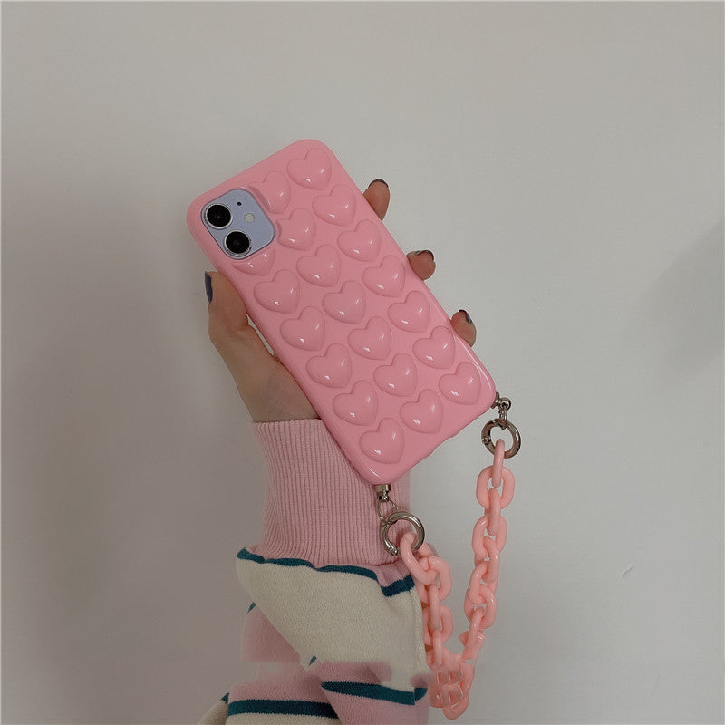 Love Chain voor Apple Girl Lolita Phone Case