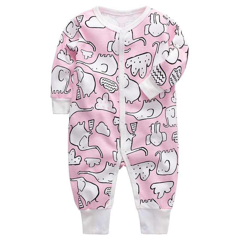 Baby lange mouw romper