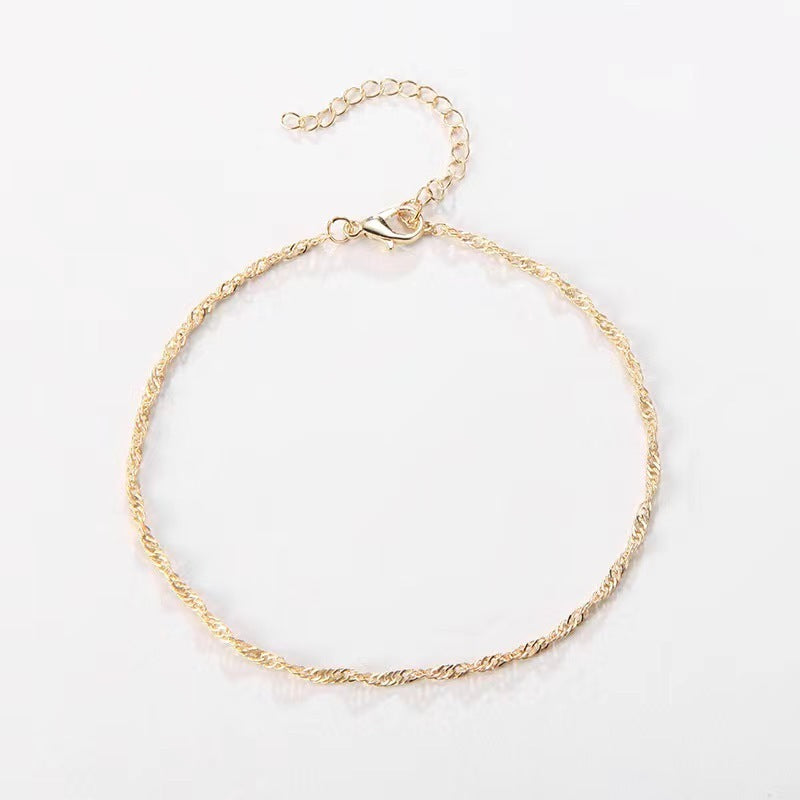 Mode d'intérêt spécial luxe et simplicité Collier de cou collier Bijoux de bracelet