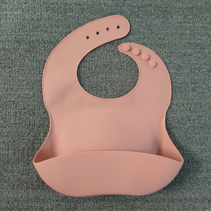 Yumuşak su geçirmez silikon bebek önlüğü, gıda yakalayıcı, bebek silikon önlük