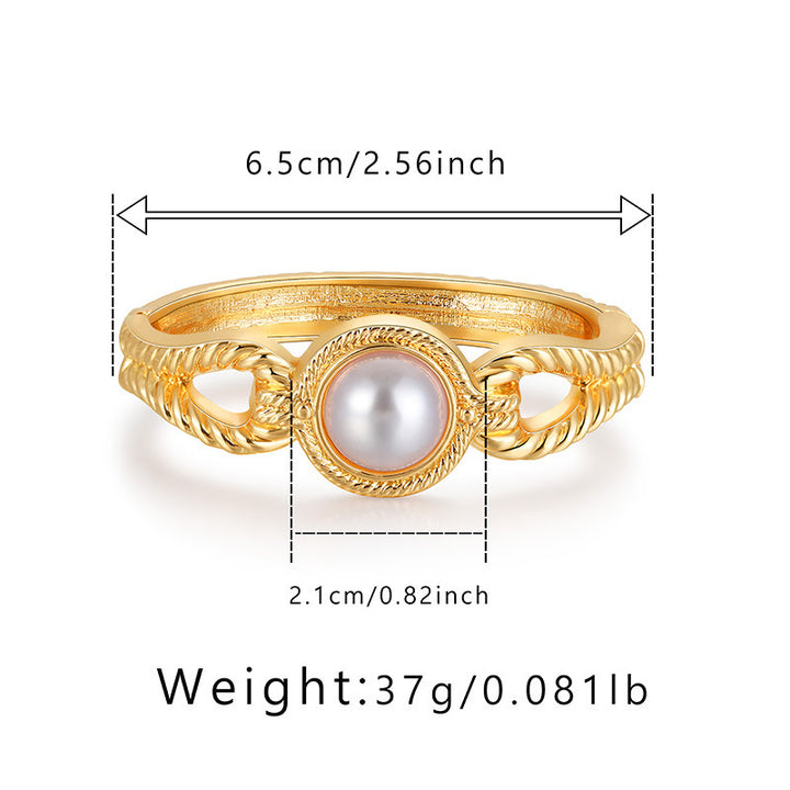 Bracelet élégant de la série de perles minimalistes