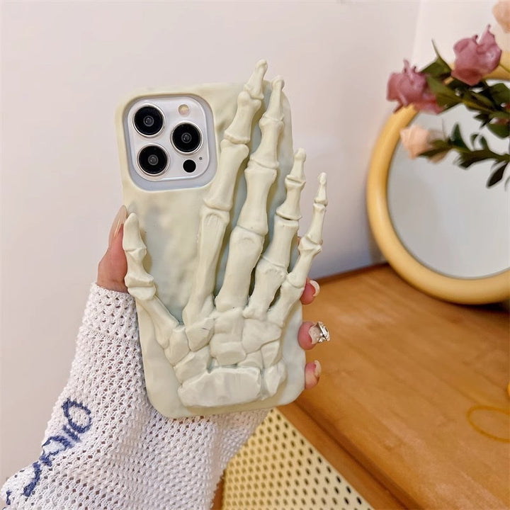 Skull Hand Bone Three-dimensional Relief Mobile Phone Protective Case