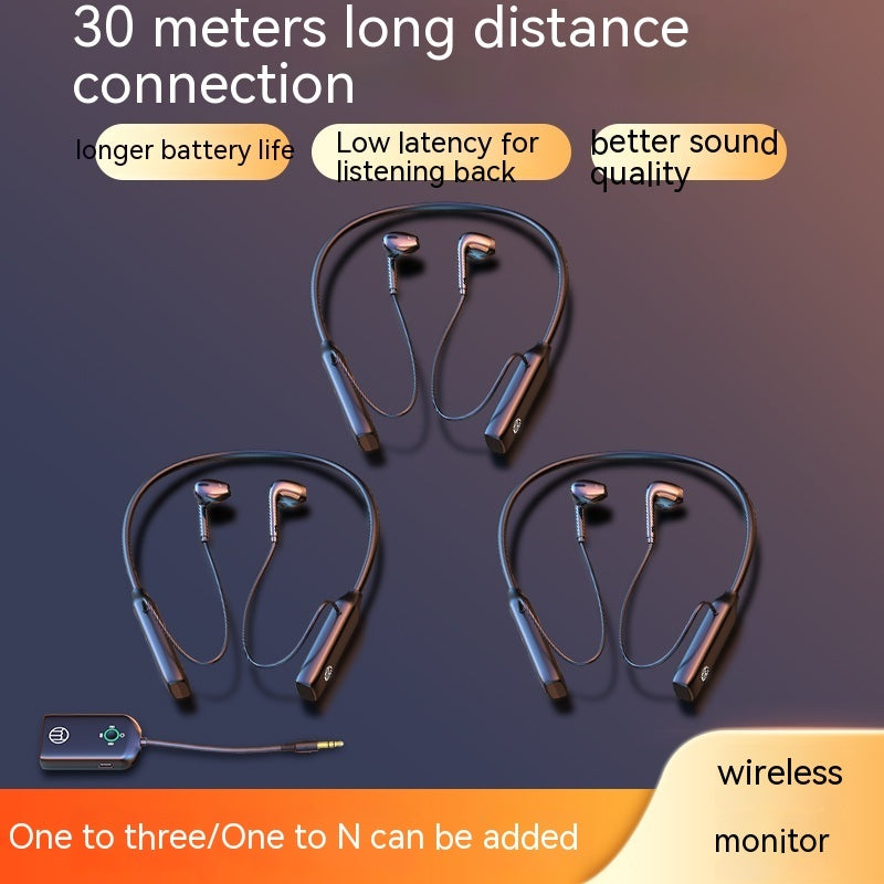 Bluetooth-Headset mit Nackenmontage für drahtlose Monitor-Monitor-Klangkarten