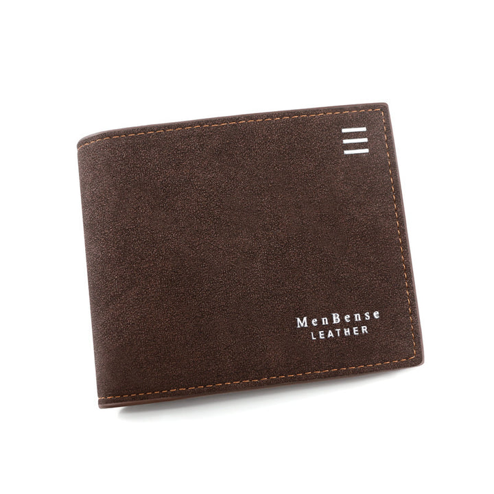Yeni kişiselleştirilmiş erkekler kısa cüzdan moda ipek ekran cüzdan erkekler buzlu debriyaj cüzdanı