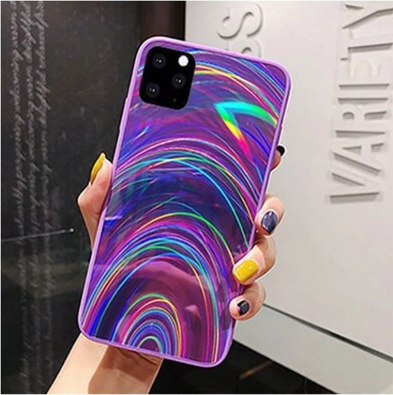 Rainbow Mirror Soft fodral telefonfodral