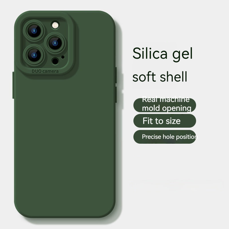 Sıvı Silikon Anti-Fall Mobil Telefon Koruyucu Kapak