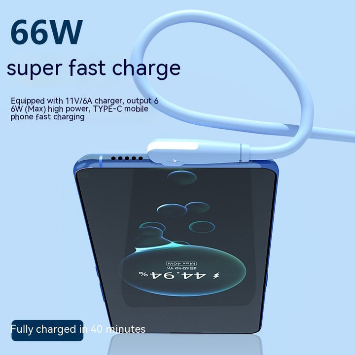 Câble de données du coude 6A Super Fast Charge