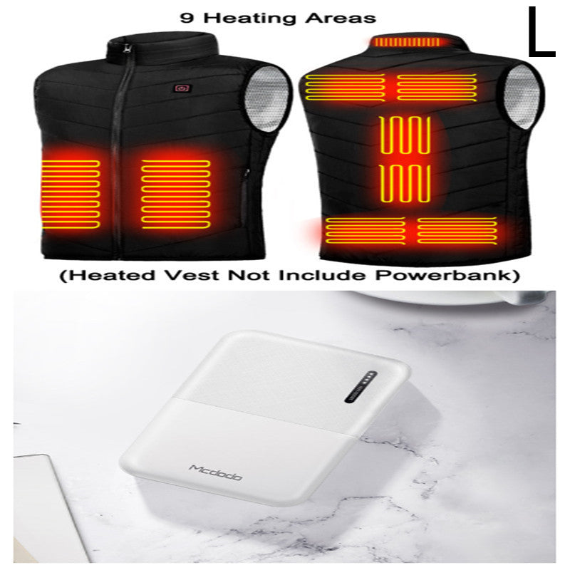 Power Bank 10000 MAh Heating Vest Mobile Power Bank