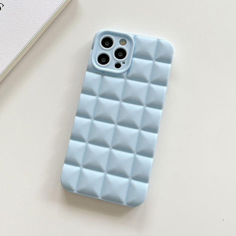 Noua carcasă de waffle simplă modă