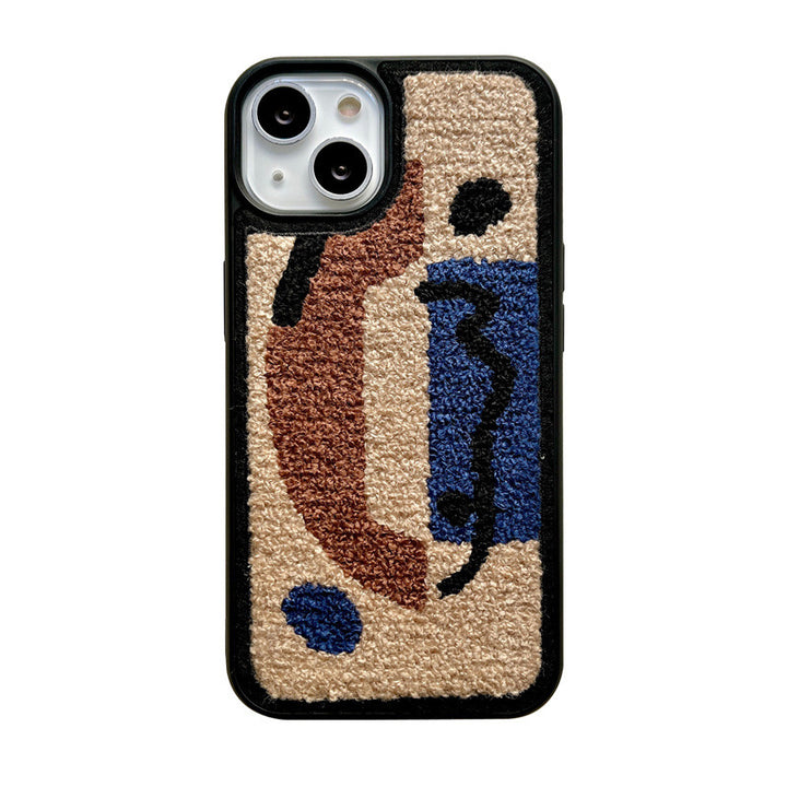 Towel Embroidery Phone Case Protective Case