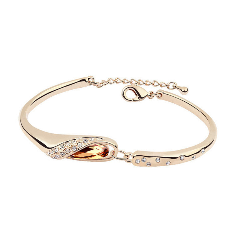 Joyería de moda SHIJIA Pulsera de cristal de zapato de vidrio