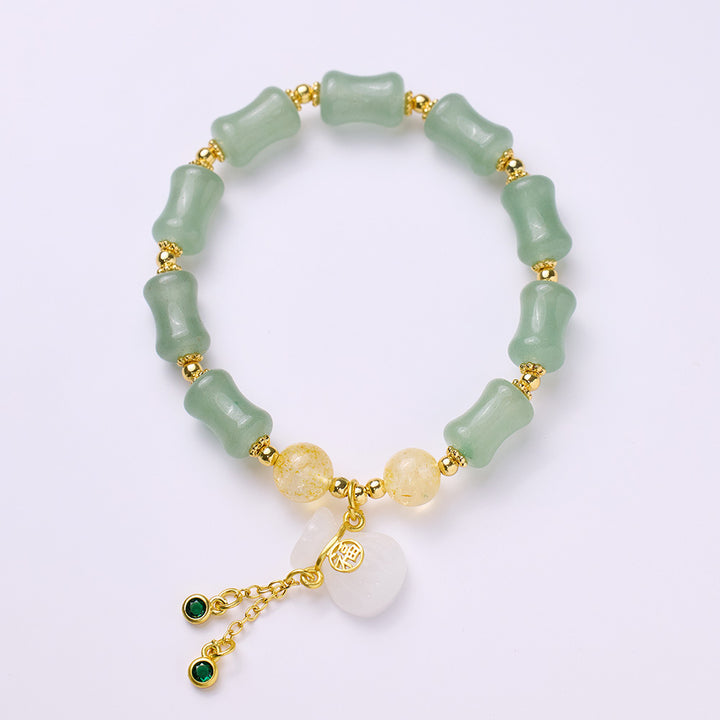 Natuurlijke Jinsi Jade -armband voor vrouwen