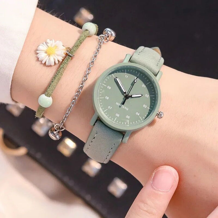 Korean Simple Temperamental Girls 'Antique Mori Style Antique Watch