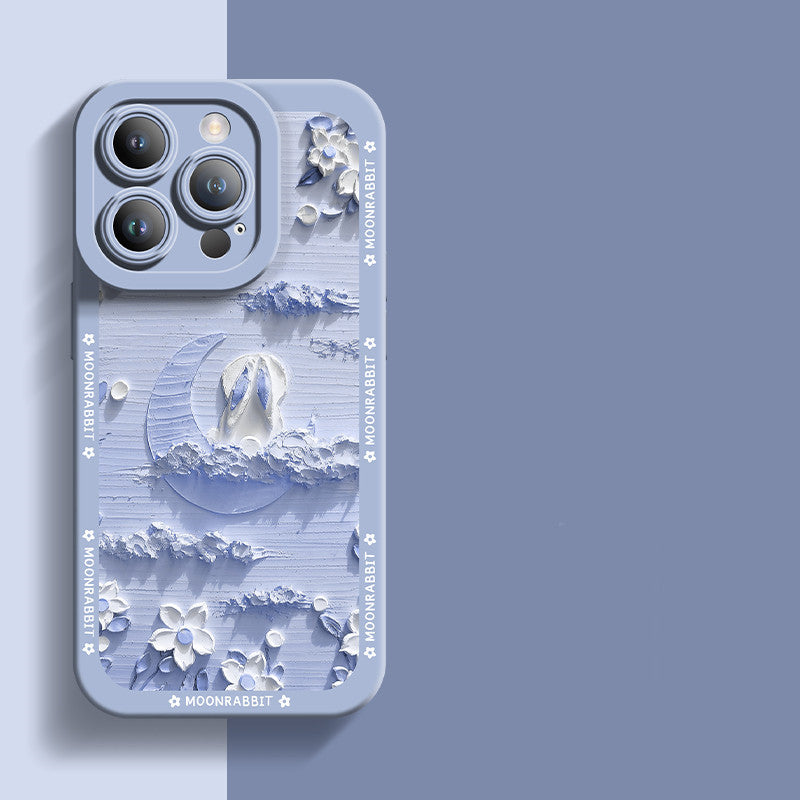Case de téléphone portable Peinture à l'huile Creative Anti-inclusive Anti-Drop