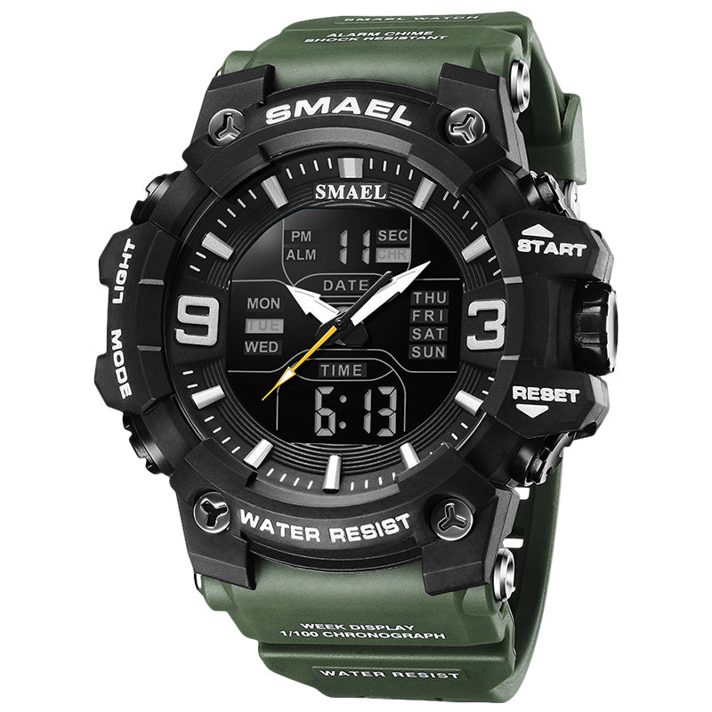 Sports Water Water Electronic Watch Multi-Function Training Clock Clock reloj de alarma