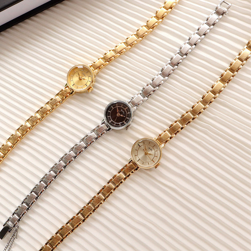 Retro Net Thin Chain Exquis Quartz Watch