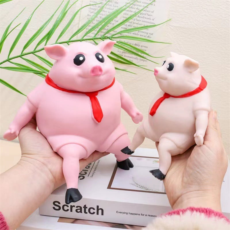 Piggy Squeeze juguetes Pigs Antistress Toy Lindo Squeeze Animales encantadores Piggy Muñeca Estrés Alivio Juguete Día para niños Regalos de regalos