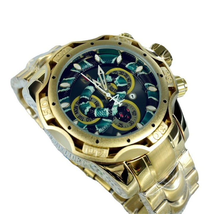 Moda masculinului Garge Dial Sports Quartz