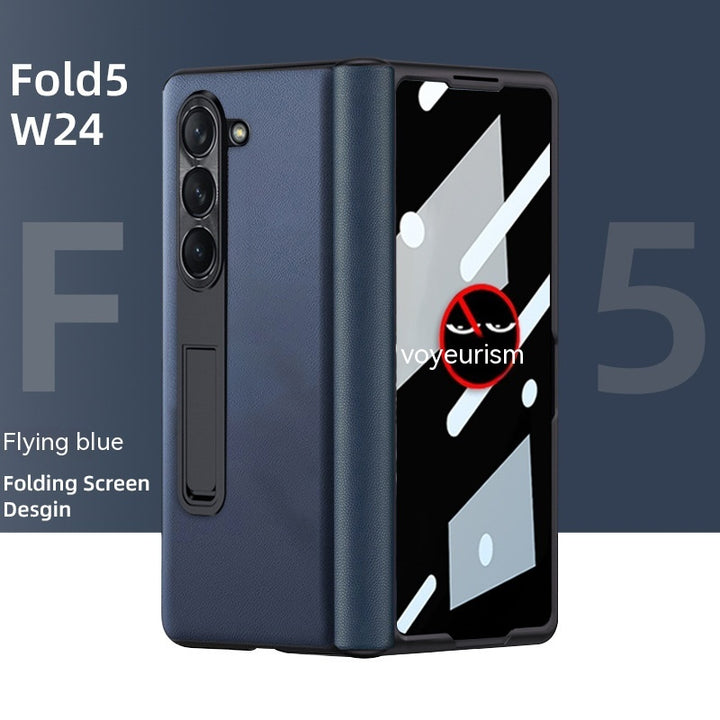 جراب هاتف W23 قابل للتطبيق مزود بـ 4 مفصلات بعمود مركزي وغطاء واقٍ