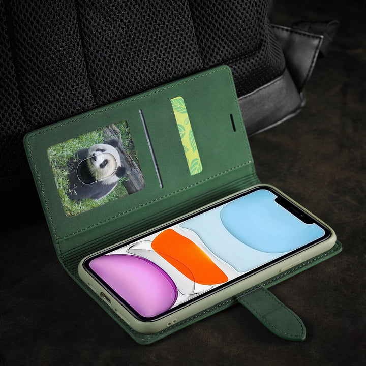 フロストフリップカバー磁気バックルカードカバー携帯電話ケース