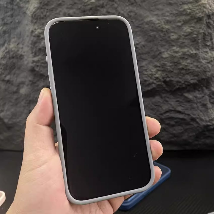 Skin Feeling Frosted Transparent Magnetic Drop-resistant Protective Case