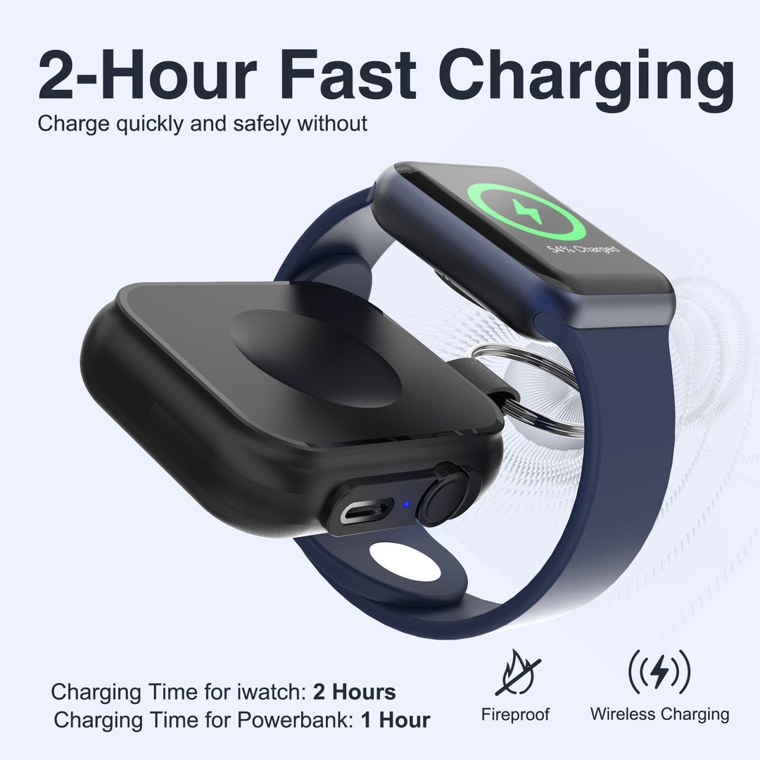 Watch Wireless Power Bank Magnetic Charger Two-in-one