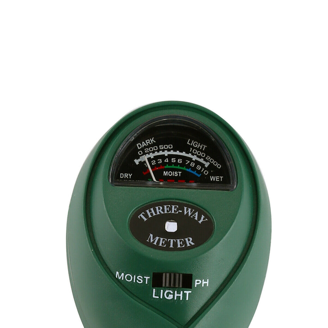 3 in 1 bodemtester Water pH Moisture Light Test Meter Kit voor tuinplantbloem