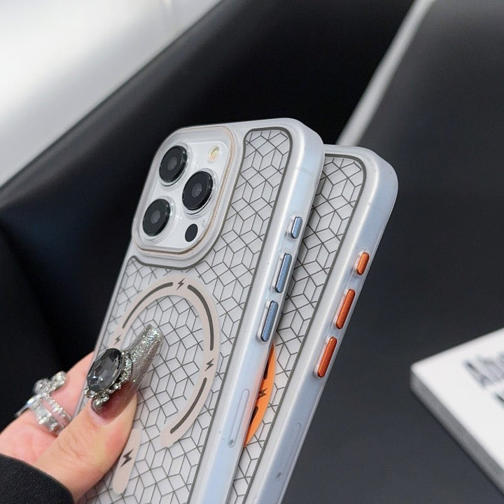 Frosted All-inclusive Drop-resistant Magnetic Phone Case